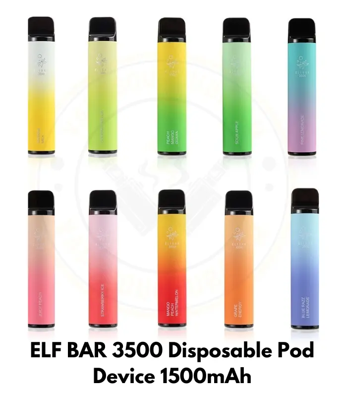 ELF BAR 3500 Disposable Pod Device 1500mAh in Dubai