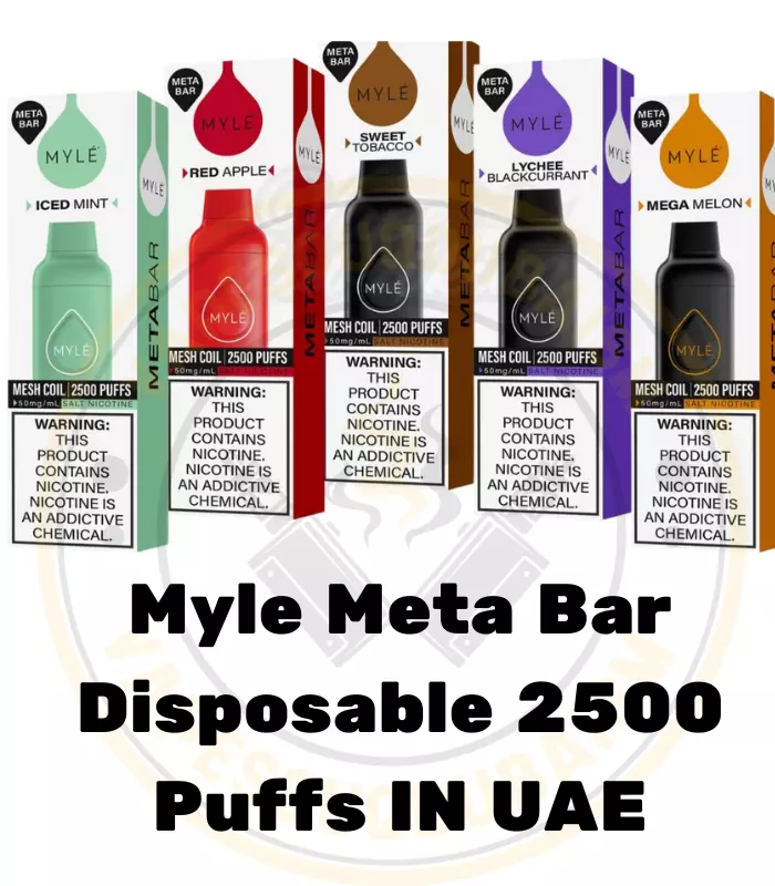 Best Myle Meta Bar Disposable 2500 Puffs IN Dubai