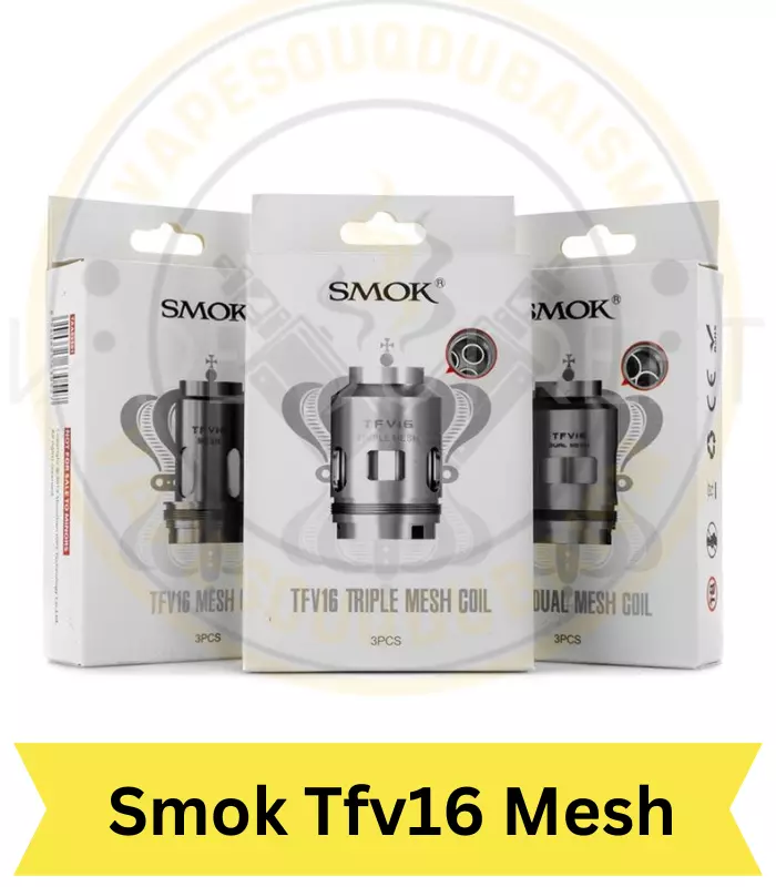 Smok Tfv16 Mesh Replacement Coils-3pc/pack-Best Smok Tfv16 Mesh Replacement Coils in Dubai, UAE