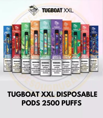 TUGBOAT XXL DISPOSABLE PODS 2500 PUFFS 1PC-PACK in Dubai