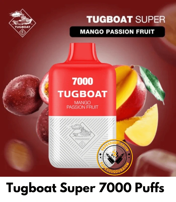 Tugboat Super 7000 Puffs mango passion fruit