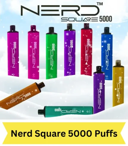 Best Nerd Square 5000 Puffs - Disposable in Dubai